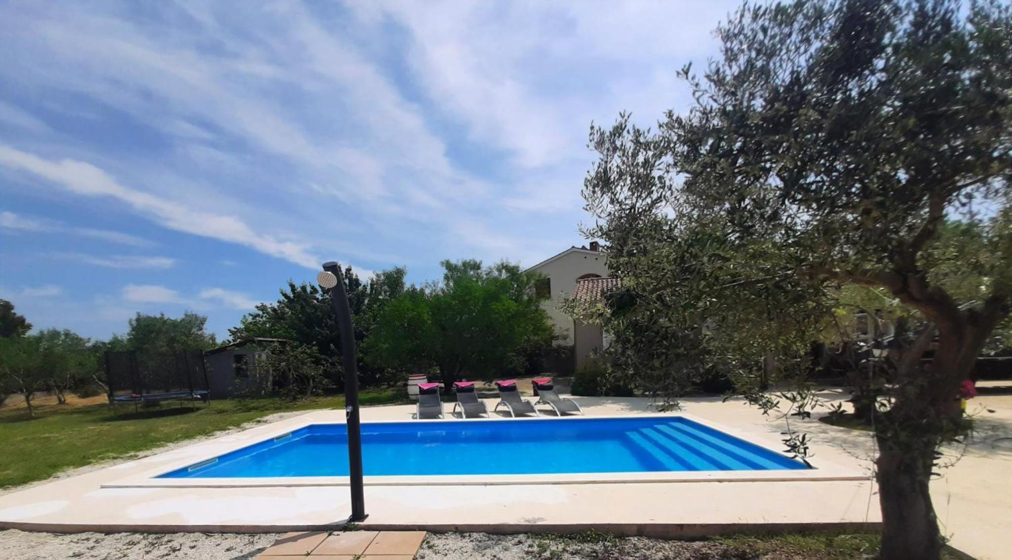 Ferienhaus Aqua Mit Pool Jadreski Exterior photo
