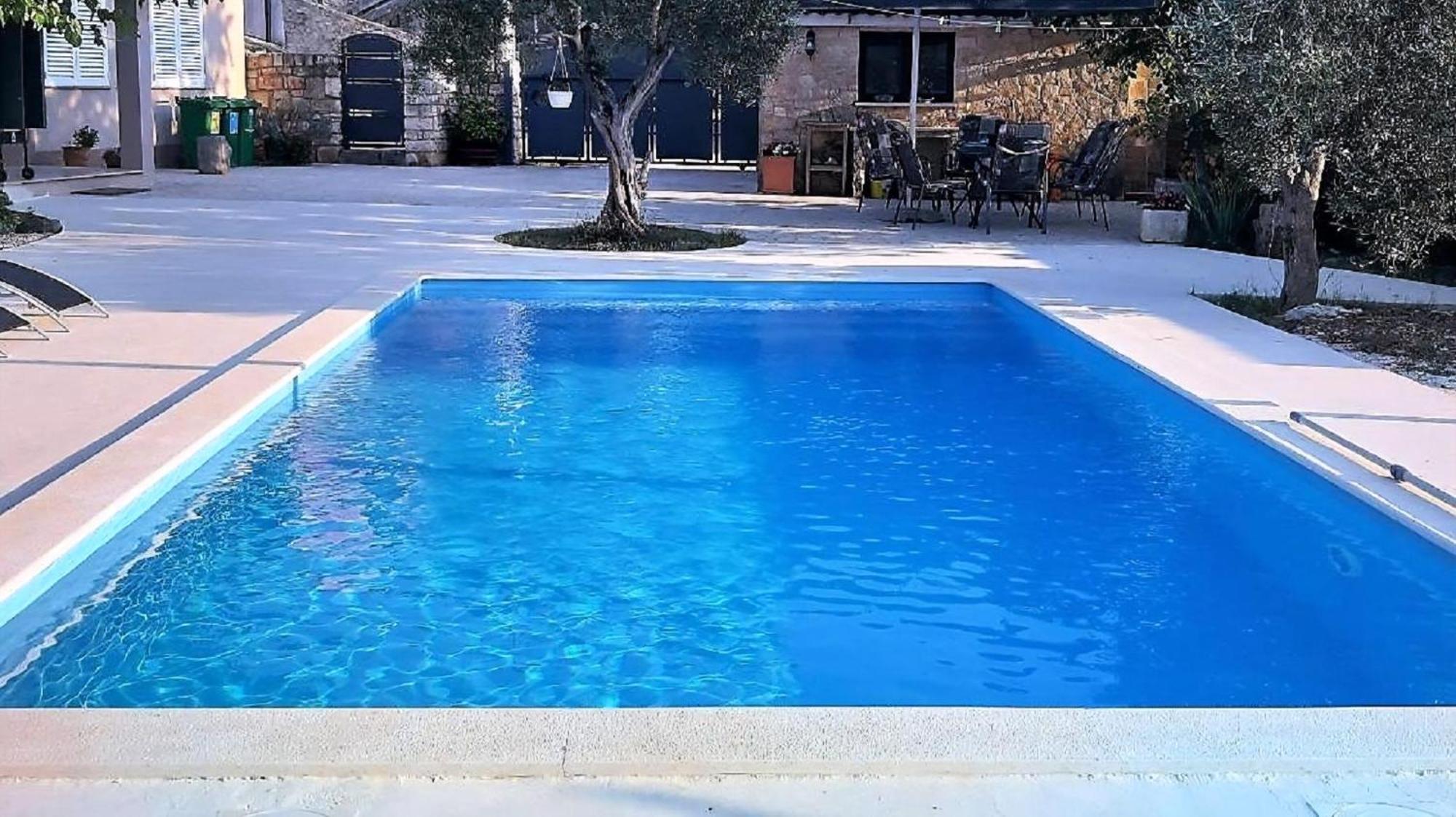 Ferienhaus Aqua Mit Pool Jadreski Exterior photo